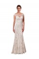 Chapel Train White Sleeveless Sheath Sexy Wedding Dress Leeds