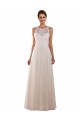 Chapel Train Ivory Sleeveless A-Line Boho Wedding Dress Leeds