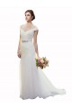 Chapel Train Ivory Sleeveless Mermaid Tulle Beach Wedding Dress Leeds