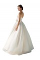 Long Ivory Sleeveless A-Line Wedding Dress Leeds