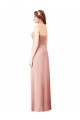 Long Bliss Pink Sleeveless A-Line Bridesmaid Dress Leeds