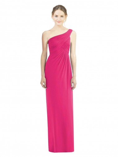 Long Azalea Sleeveless Sheath Bridesmaid Dress Leeds