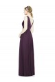 Long Grape Sleeveless A-Line Bridesmaid Dress / Evening Dress Leeds