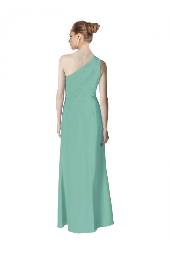 Long Jade Sleeveless A-Line Bridesmaid Dress Leeds