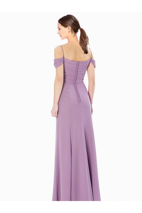 Long Sleeveless Sheath Bridesmaid Dress / Formal Dress Leeds