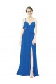 Long Royalty Sleeveless A-Line Bridesmaid Dress Leeds