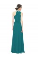 Long Hunter Sleeveless A-Line Bridesmaid Dress Leeds