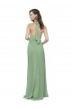 Long Seagrass Sleeveless A-Line Formal Dress / Bridesmaid Dress Leeds