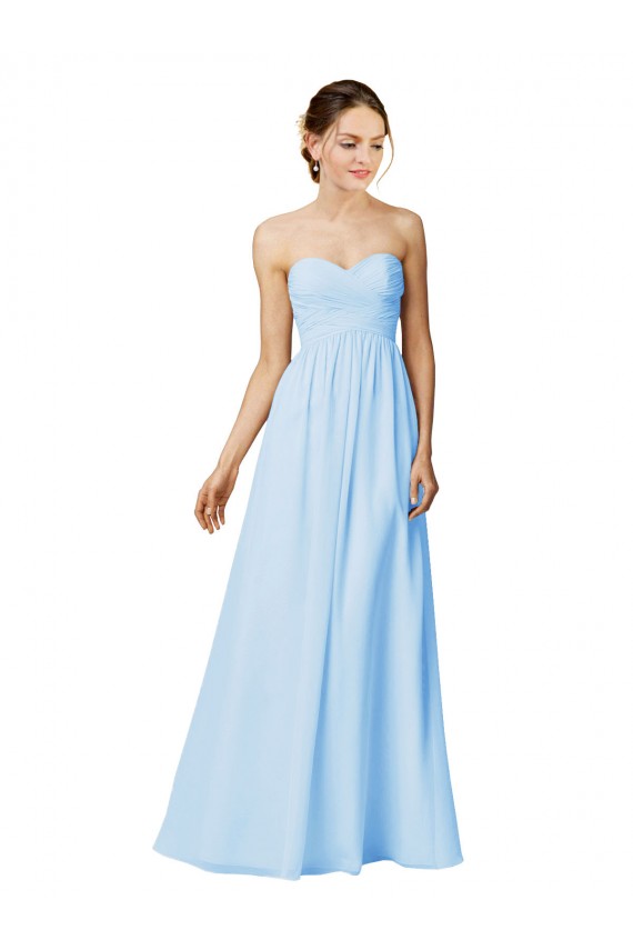 Long Grape Sleeveless A-Line Chiffon Bridesmaid Dress / Evening Dress Leeds