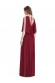 Long Dark Navy Sleeveless Trumpet Tie Back Semi Formal Evening Dress / Bridesmaid Dress Leeds