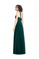 Long Ever Green Sleeveless A-Line Bridesmaid Dress Leeds