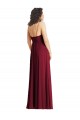 Long Smoke Green Sleeveless Trumpet Formal Evening Gown / Bridesmaid Dress Leeds