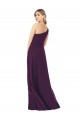 Long Grape Sleeveless A-Line Formal Dress / Bridesmaid Dress Leeds