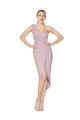 Cocktail Length Primrose Sleeveless Mermaid V-Back High Low Evening Gown / Prom Dress / Bridesmaid Dress Leeds