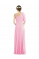 Long Barely Pink Sleeveless Trumpet Semi Formal Evening Dress / Bridesmaid Dress Leeds