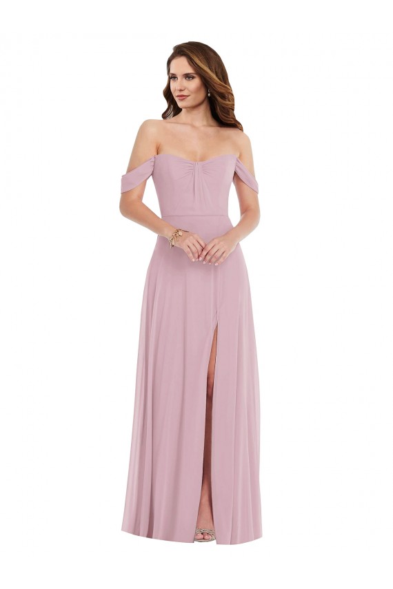 Long Primrose Sleeveless A-Line Black Tie Evening Gown / Bridesmaid Dress Leeds