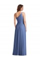 Long Windsor Blue Sleeveless A-Line Formal Evening Gown / Bridesmaid Dress Leeds