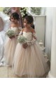 Chapel Train Ivory Long Sleeves Ball Gown Little Flower Girl Dress Leeds