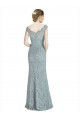 Long Cap Sleeves Mermaid Prom Dress / Bridesmaid Dress Leeds