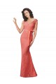 Long Sleeveless Mermaid Open Back Bridesmaid Dress Leeds