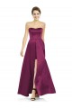 Long Merlot Sleeveless A-Line Bridesmaid Dress Leeds