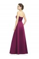 Long Merlot Sleeveless A-Line Bridesmaid Dress Leeds