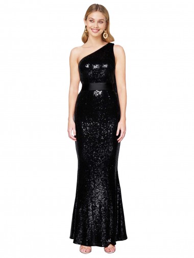 Long Black Sleeveless Mermaid Formal Evening Gown / Prom Dress / Bridesmaid Dress Leeds