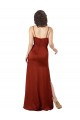 Long Red Sleeveless A-Line Low Back Formal Evening Gown / Prom Dress / Bridesmaid Dress Leeds