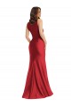 Long Red Sleeveless Mermaid Formal Plus Size Evening Gown / Prom Dress / Bridesmaid Dress Leeds