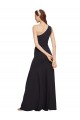Long Dark Navy Sleeveless A-Line Formal Evening Gown / Prom Dress / Bridesmaid Dress Leeds