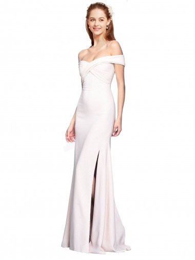 Long White Sleeveless Mermaid Formal Evening Gown / Prom Dress / Bridesmaid Dress Leeds