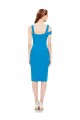 Cocktail Length Sleeveless Mermaid Stretch Crepe Formal Evening Gown / Prom Dress / Bridesmaid Dress Leeds