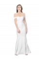 Long Ivory Sleeveless Mermaid Low Back Formal Evening Gown / Prom Dress / Bridesmaid Dress Leeds