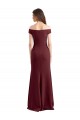 Long Burgundy Gold Sleeveless Sheath Prom Dress / Bridesmaid Dress Leeds