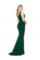 Long Midnight Green Sleeveless Mermaid Formal Evening Gown / Prom Dress / Bridesmaid Dress Leeds
