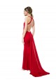Long Red Sleeveless Mermaid Open Back Formal Evening Gown / Bridesmaid Dress Leeds