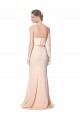 Long Nude Sleeveless Mermaid Black Tie Evening Gown / Prom Dress / Bridesmaid Dress Leeds