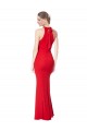 Long Red Sleeveless Mermaid Prom Dress / Bridesmaid Dress Leeds