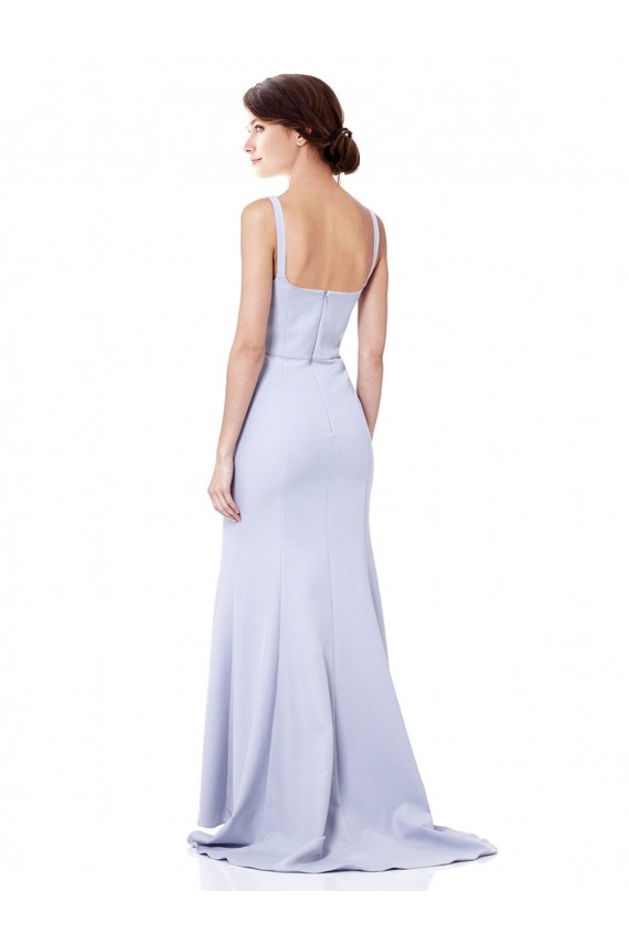 Long Light Sky Blue Sleeveless Mermaid Evening Gown / Prom Dress / Bridesmaid Dress Leeds
