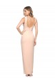 Long Nude Sleeveless Sheath Formal Evening Gown / Prom Dress / Bridesmaid Dress Leeds