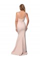 Long Nude Sleeveless Sheath Low Back Formal Evening Gown / Prom Dress / Bridesmaid Dress Leeds