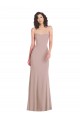 Long Dusty Pink Sleeveless Mermaid Formal Evening Gown / Prom Dress / Bridesmaid Dress Leeds