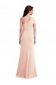 Long Nude Cap Sleeves Trumpet Formal Evening Gown / Prom Dress / Bridesmaid Dress Leeds