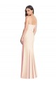 Long Nude Sleeveless Trumpet Semi Formal Evening Dress / Prom Dress / Bridesmaid Dress Leeds