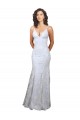Long White Sleeveless Mermaid Open Back Formal Evening Gown / Prom Dress / Bridesmaid Dress Leeds