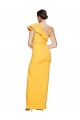 Long Saffron Sleeveless Sheath Formal Evening Gown / Prom Dress / Bridesmaid Dress Leeds