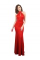 Long Red Sleeveless Mermaid Keyhole Back Formal Evening Gown / Prom Dress / Bridesmaid Dress Leeds