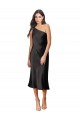 Midi Length Black Sleeveless Sheath Black Tie Evening Gown / Prom Dress / Bridesmaid Dress Leeds