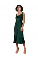 Midi Length Hunter Sleeveless Sheath Black Tie Evening Gown / Prom Dress / Bridesmaid Dress Leeds