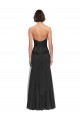 Long Black Sleeveless A-Line Bridesmaid Dress Leeds